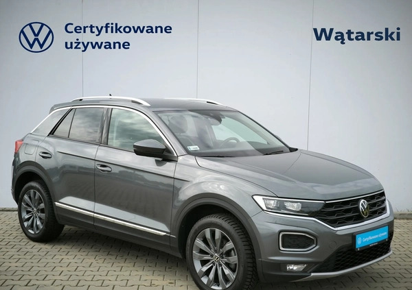 Volkswagen T-Roc cena 114900 przebieg: 46673, rok produkcji 2021 z Sieradz małe 232